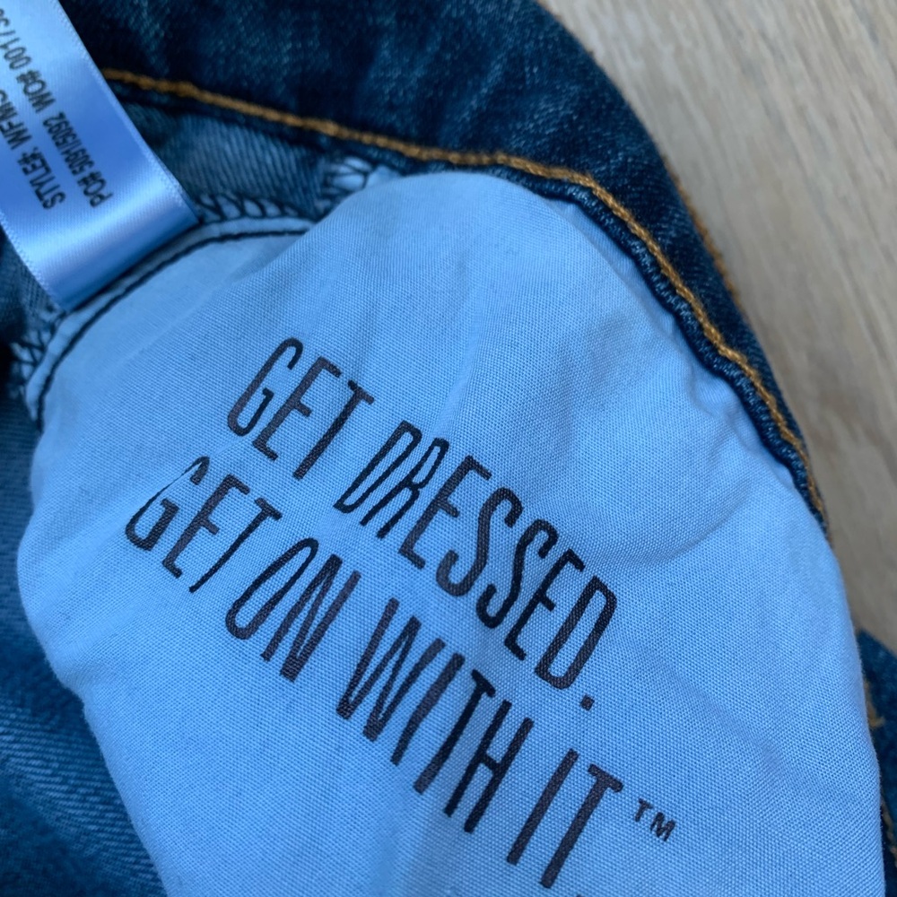NWOT DU/ER Midweight Performance Denim Wide Leg Jean - Picture 6 of 15